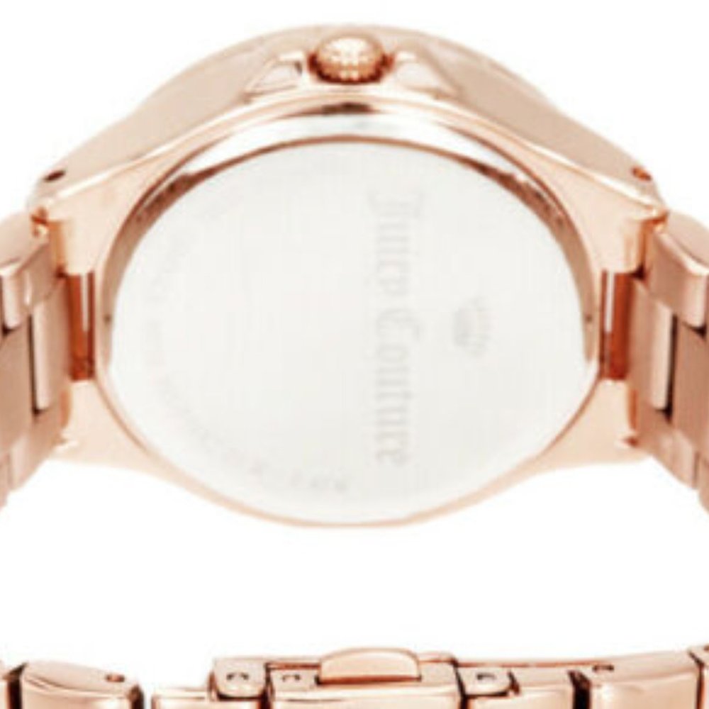 JUICY COUTURE GWEN ROSE GOLD CHRONOGRAPH WATCH~NEW - Picture 12 of 14